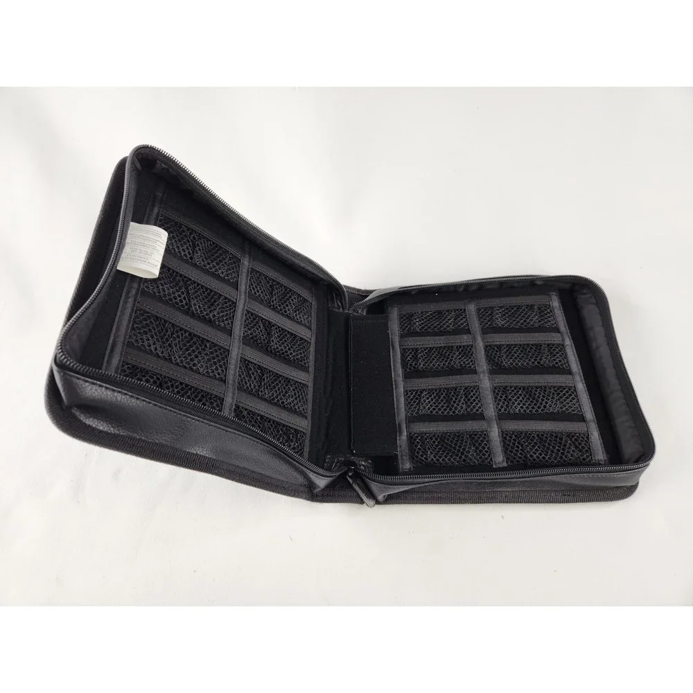 Vintage Nintendo GBA Game Boy GAMEBOY Advance 32 Case Folder Binder Black Rare